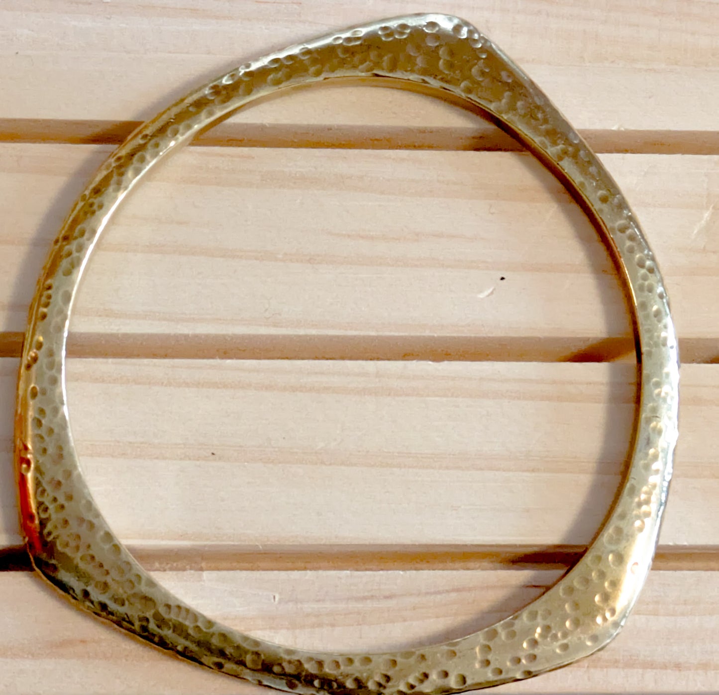 MALINDI- Jonc bronze martelé- TRIO