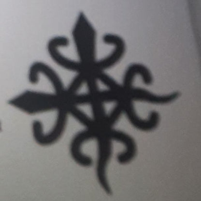 Pendentif en Bronze – Denkyem funune ( n° 22)