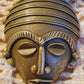 APOGÉE - collar de cabeza negra- cuentas krobo medianas africanas