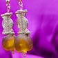TILA- boucles d'oreilles- modèle Caramel