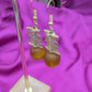 TILA- boucles d'oreilles- modèle Caramel
