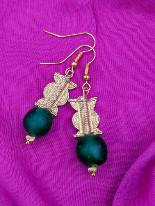 TILA- boucles d'oreilles- modèle Émeraude