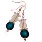 TILA- boucles d'oreilles- modèle Émeraude