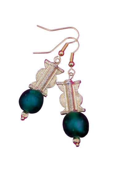 TILA- boucles d'oreilles- modèle Émeraude