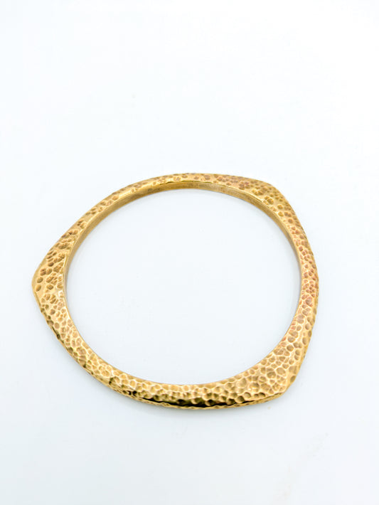 MALINDI- Jonc bronze martelé- TRIO
