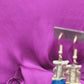 TILA- boucles d'oreilles- modèle bleu Turquoise