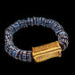 GNONLIVI- bracelet géant- perles africaines krobo