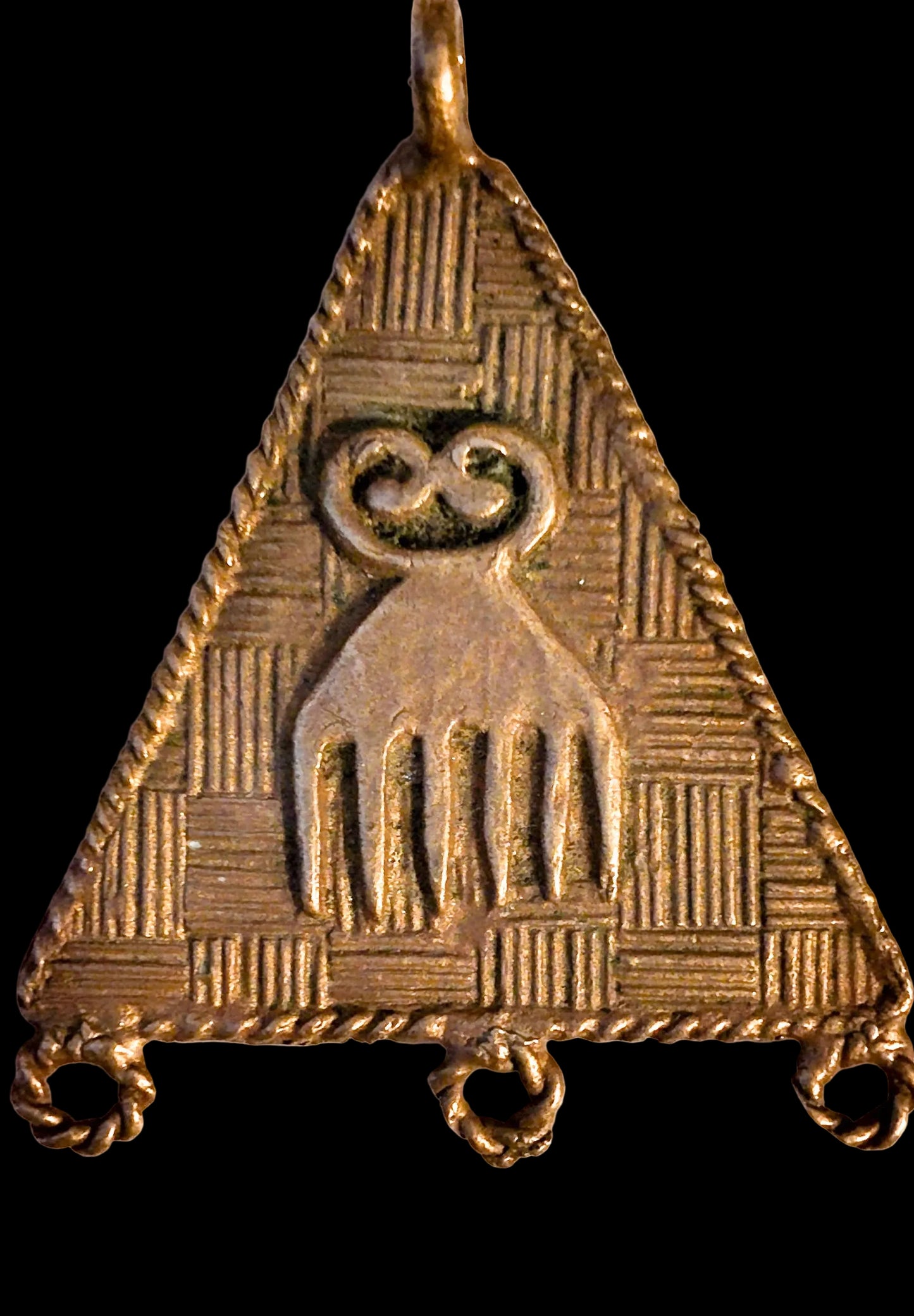Pendentif en Bronze – Artisanal et Authentique (n°26 )