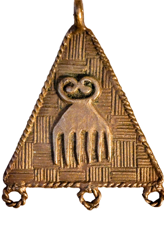 Pendentif en Bronze – Artisanal et Authentique (n°26 )
