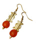 TILA-  boucles d'oreilles- modèle orange