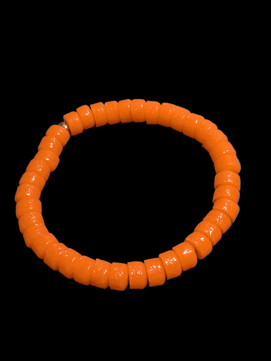 ÉCLECTIQUE- Bracelet uni - orange