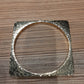 MALINDI- Jonc bronze martelé- CARRÉ enveloppant