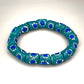CRI DU PAON- bracelet simple- perles africaines krobo