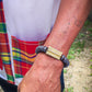 GNONLIVI- pulsera gigante- Cuentas krobo africanas