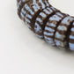 GNONLIVI- pulsera espiral abierta gigante- cuentas krobo africanas